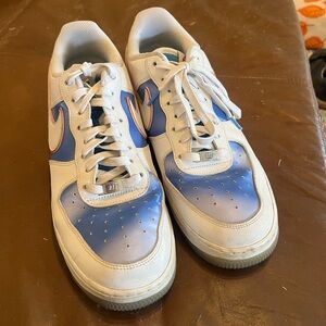 Nike Air Force 1 Low Pacific Blue New Jersey Nets DC1404100